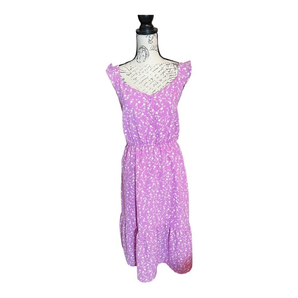 BB Dakota Tank Dresses | Petal Heart Dress Lilac – Womens L